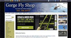 Desktop Screenshot of gorgeflyshop.com